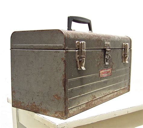 Vintage Small Tool Box 